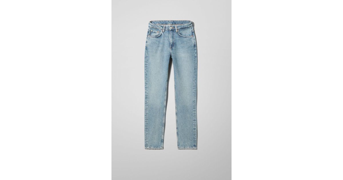 weekday way blue love jeans