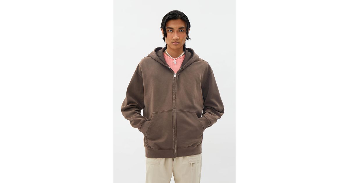 weekday oversized zip hoodie