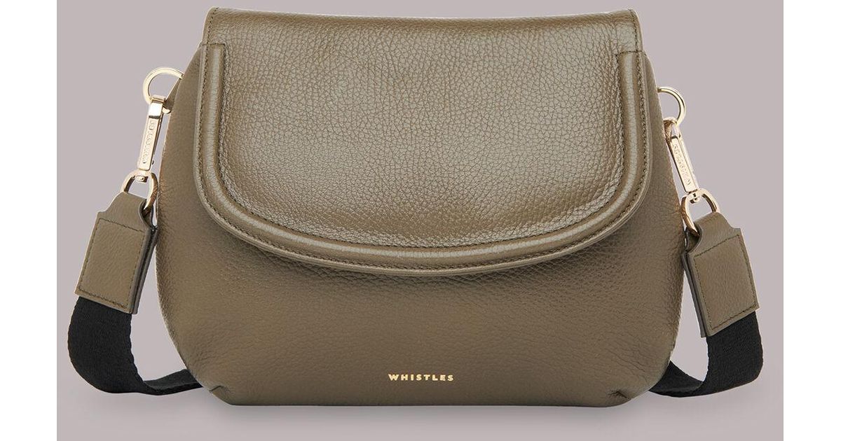 Whistles Nala Soft Saddle Bag Lyst