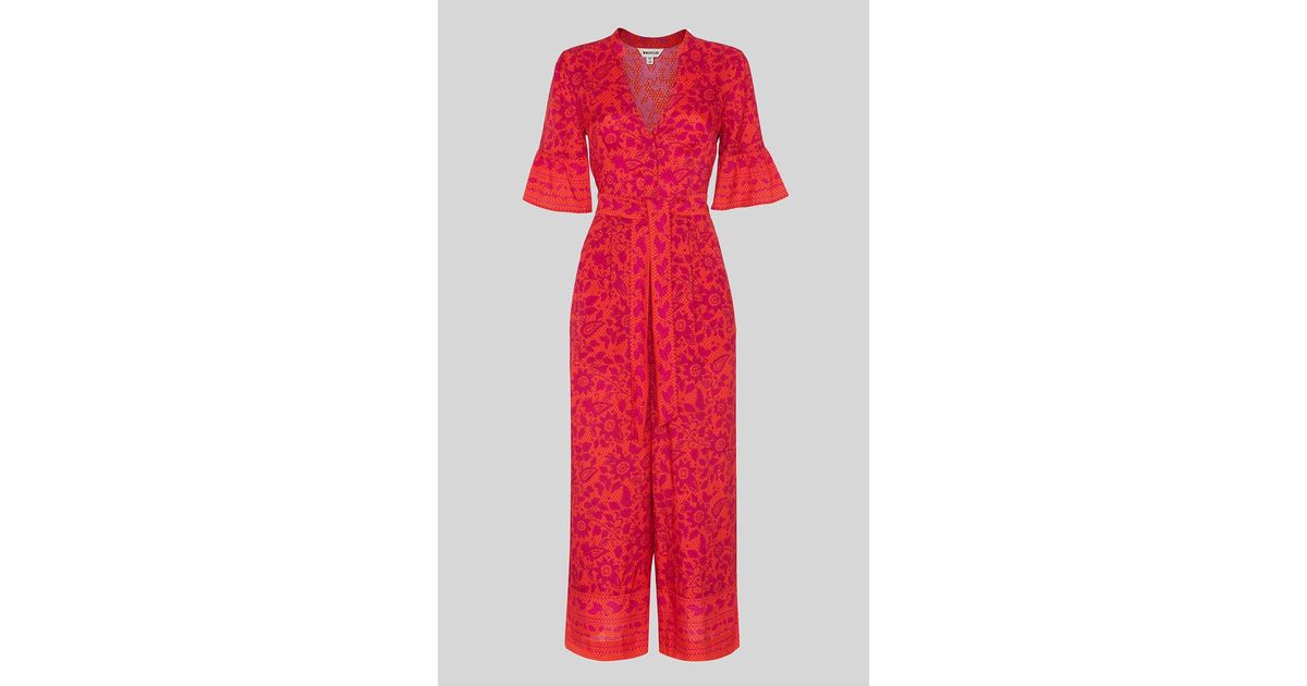 Whistles henna jumpsuit Clearance
