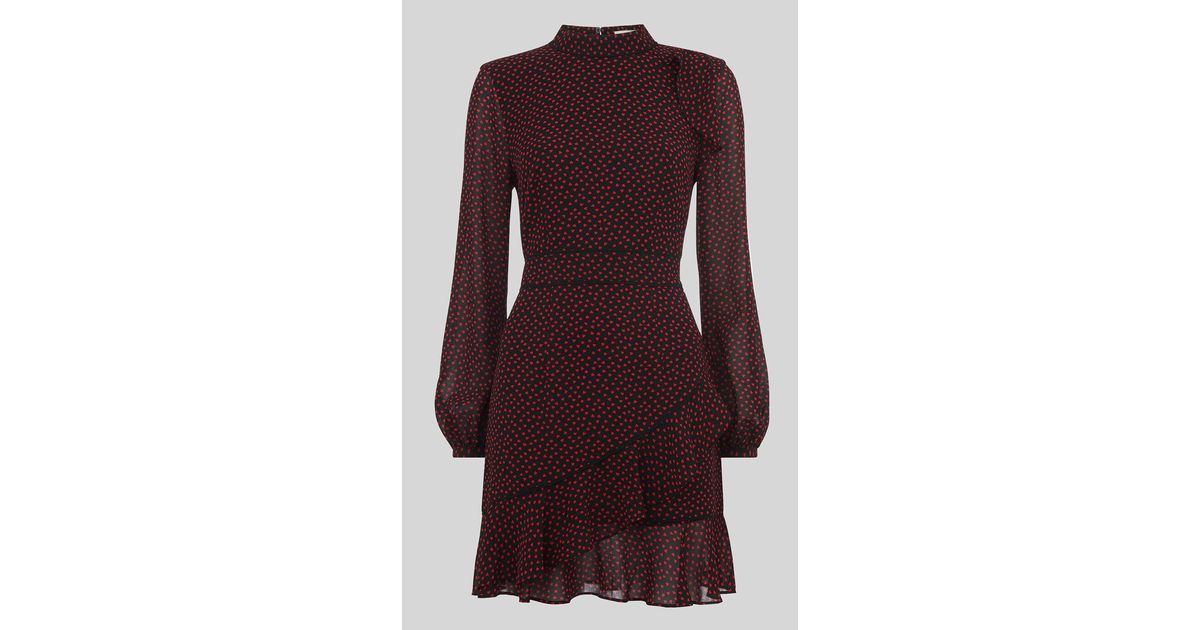 whistles confetti heart frill dress