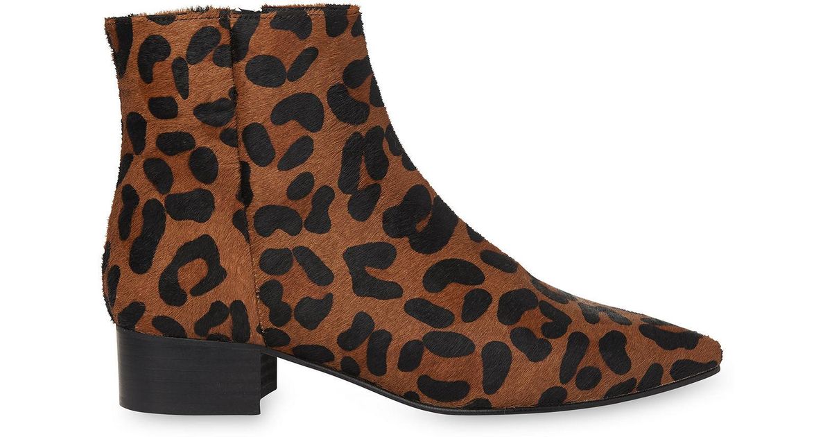 Whistles Berwick Soft Leopard Boot Lyst