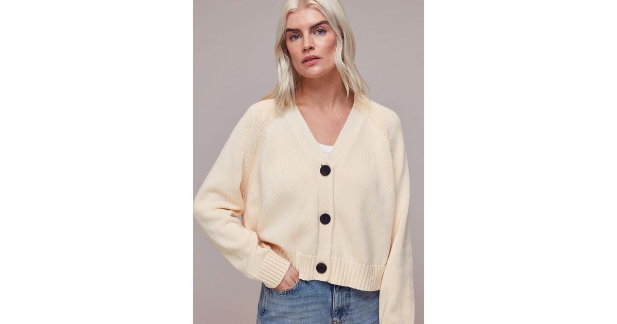 Jigsaw slouchy cheap rib cardigan