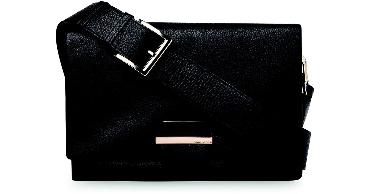 Whistles Teo Crossbody Bag in Black Lyst