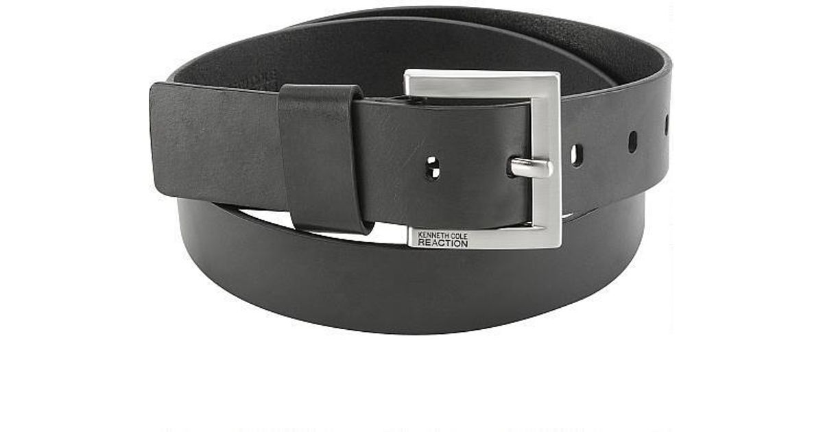 kenneth cole leather belt