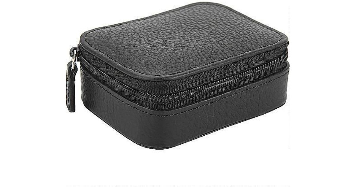 Wilsons Leather 8 Day Leather Pill Case in Black Lyst