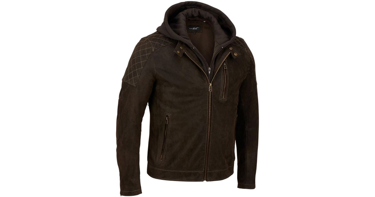 black rivet brown leather jacket