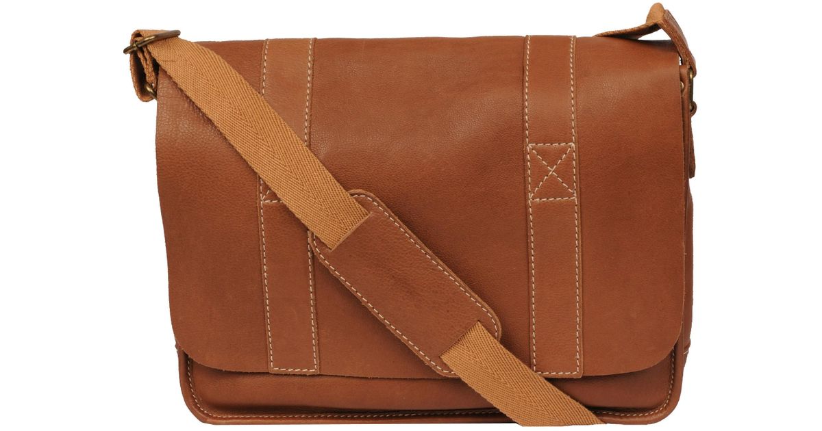 black rivet messenger bag