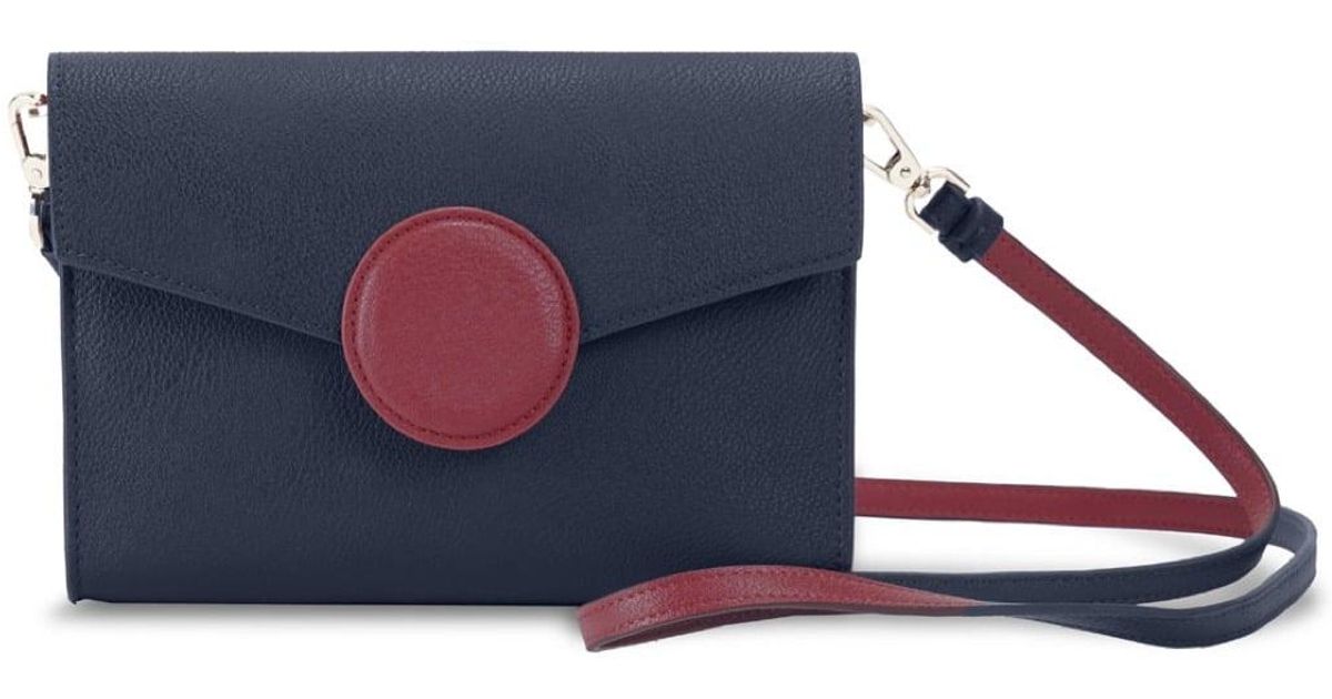 CAMPO MARZIO Roma 1933 Phoebe Clutch Bag in Blue Lyst UK