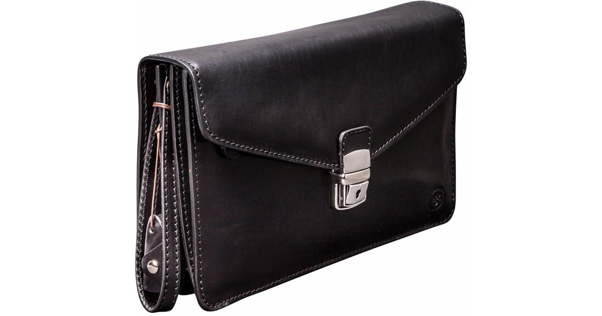 mens leather clutch bag
