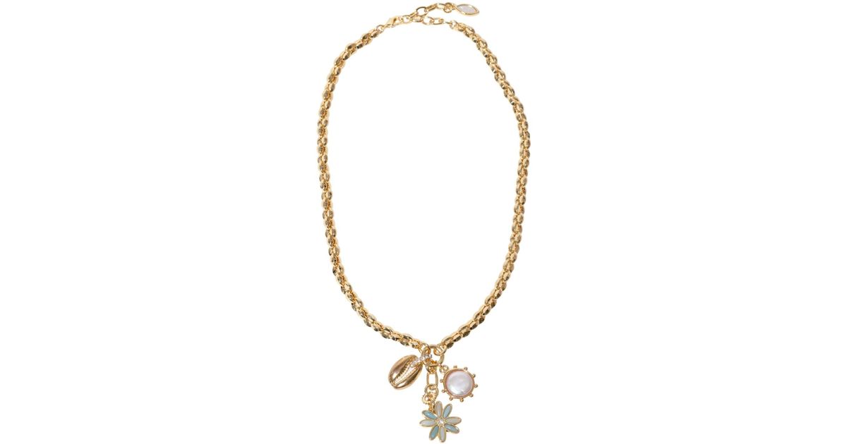 Mignonne Gavigan Petite Crystal Madeline Necklace Gold / Clear 033C – The  Oaks Apparel Co.