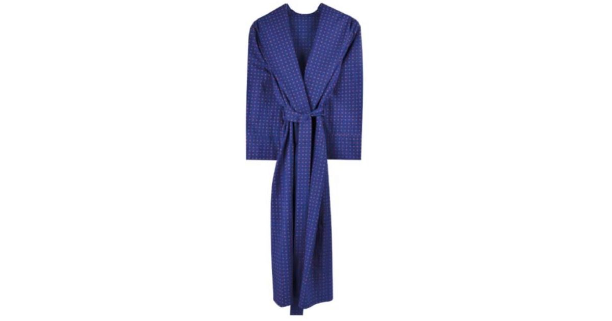 Bown of London Lightweight Men's Dressing Gown in Blue for Men Lyst