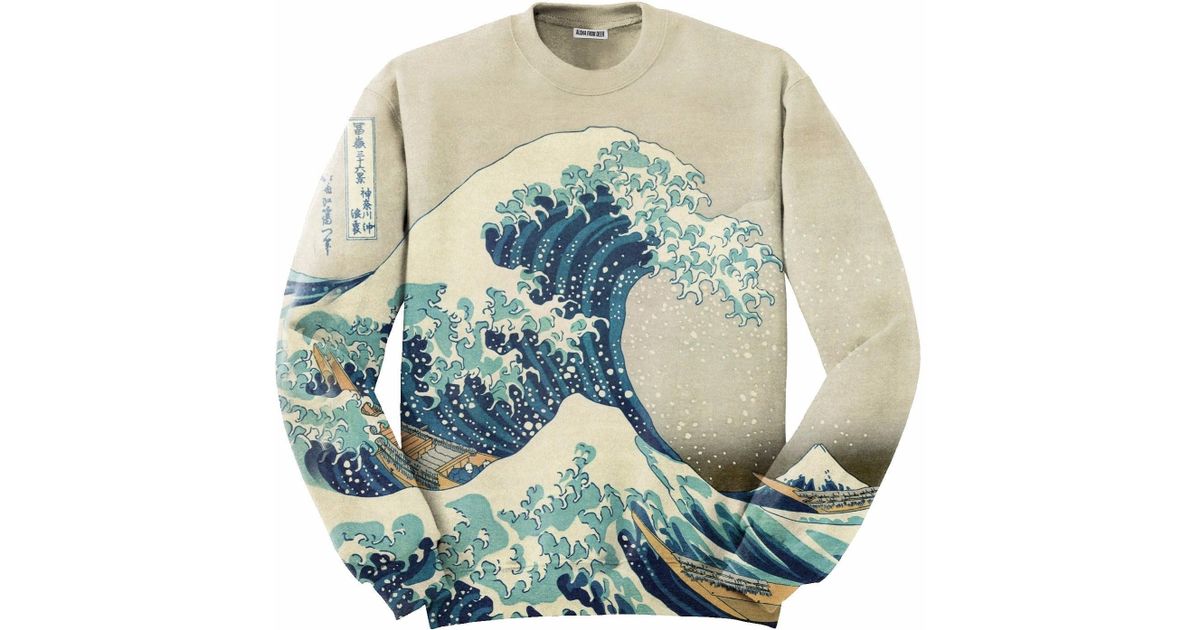 The wave sweatshirt Clearance