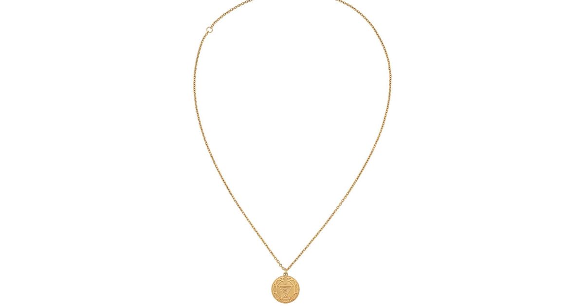 Chakra Necklace Gold