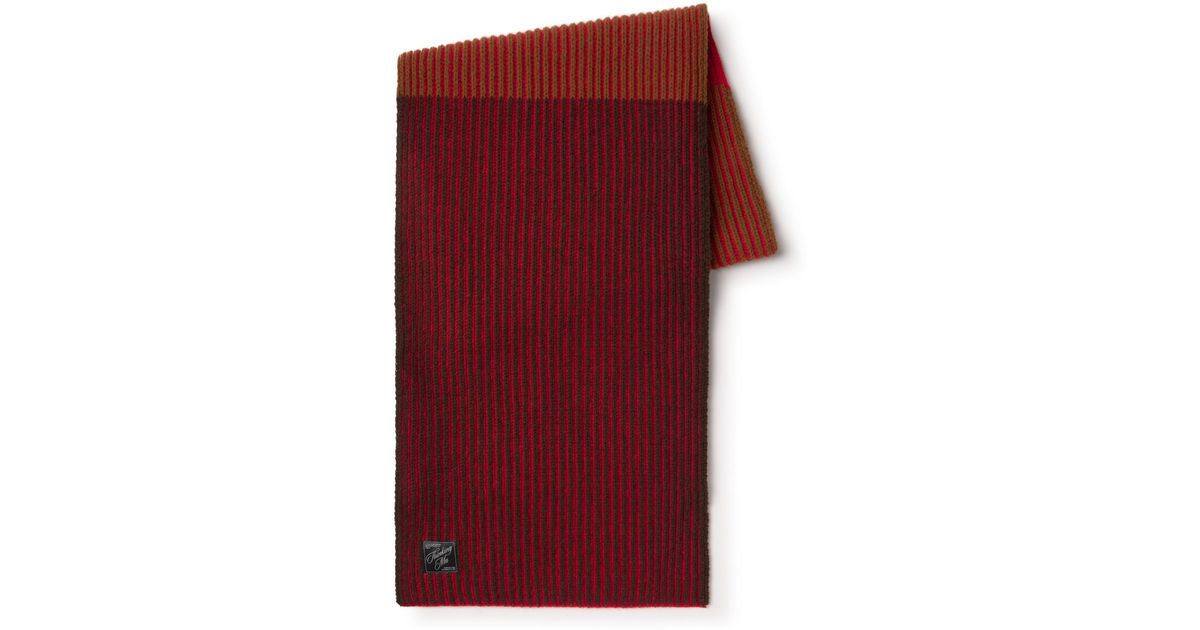 Thinking Mu Wool Ghede Scarf in Red for Men | Lyst
