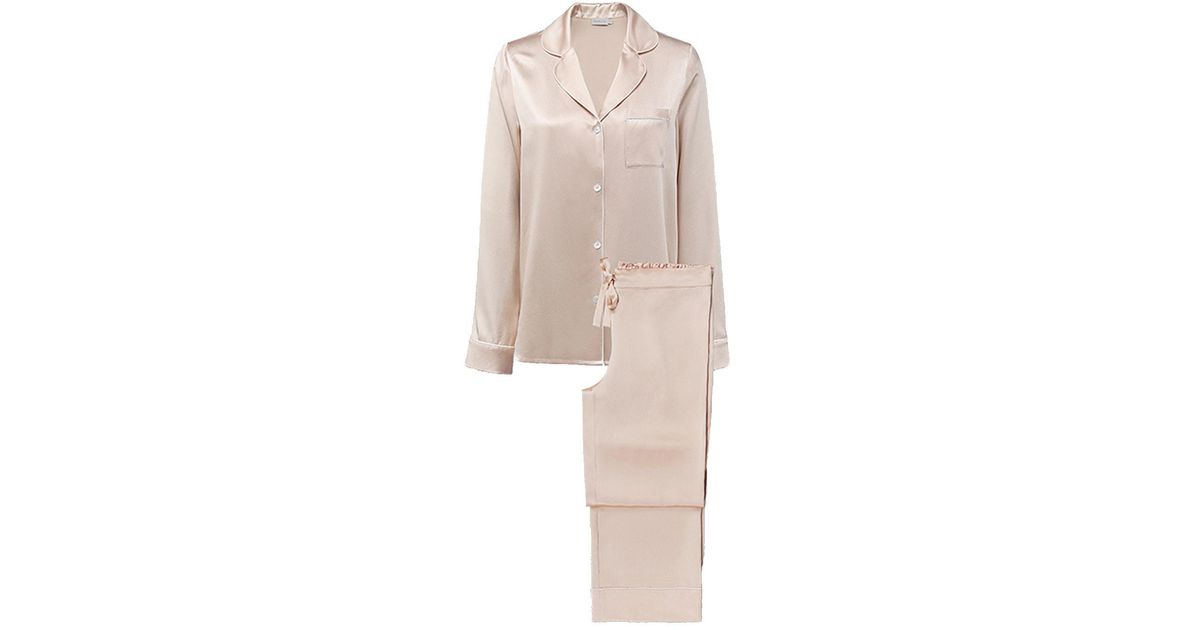 Manitu Manitu Authentic Pajama Set in Natural | Lyst