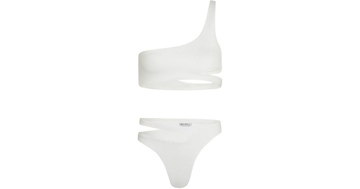 Haus of Mclees Ace Bikini Set in White | Lyst UK