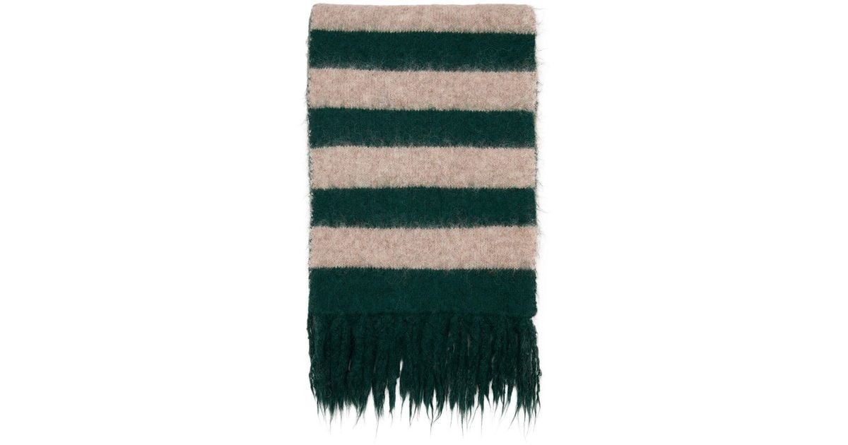Tactile Rectangle Backpack James Lakeland Stripe Blanket Scarf in Green | Lyst