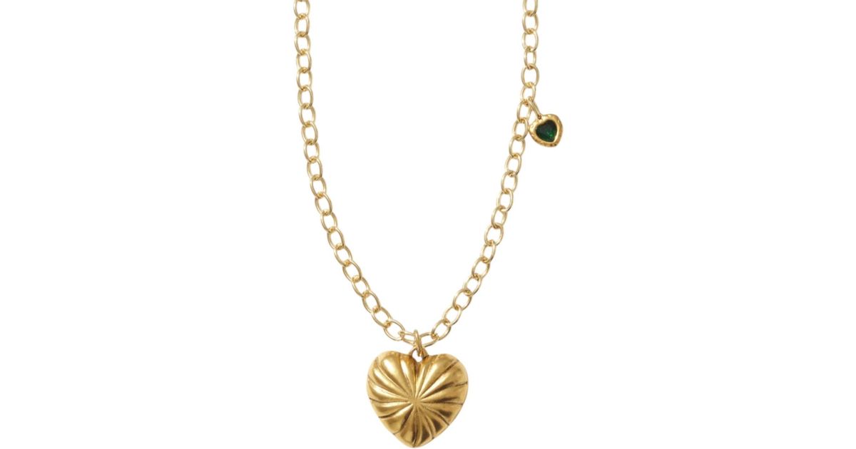 Alexie of Athens Cherie Convertible Heart Wrap Necklace & Belt Chain in ...