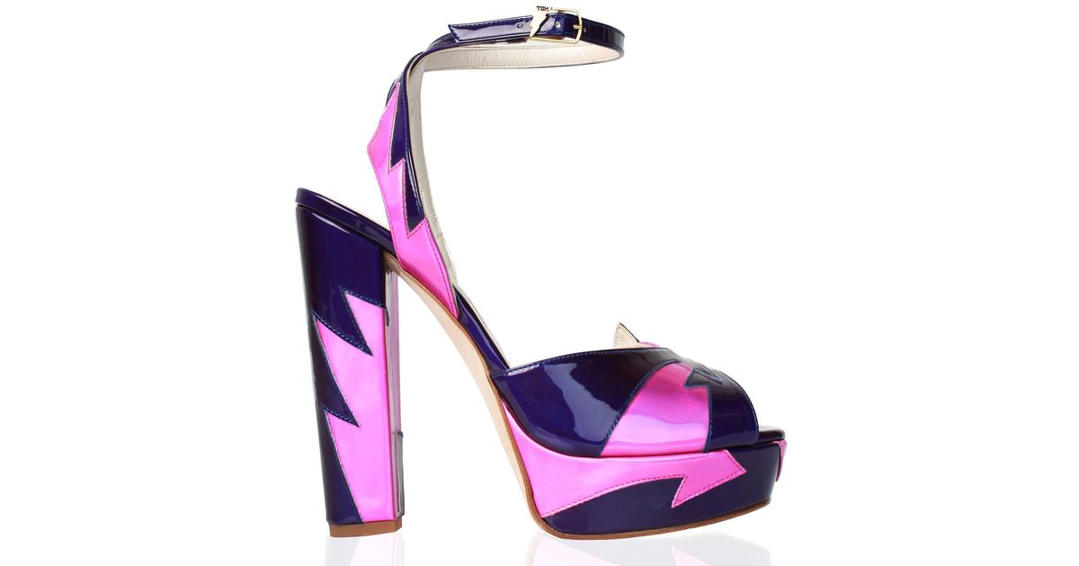 Terry De Havilland Zia Cherry Blossom in Purple Lyst UK