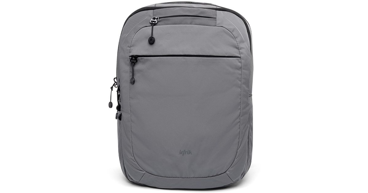 Lefrik One Hundred One Backpack in Grey for Men Lyst UK