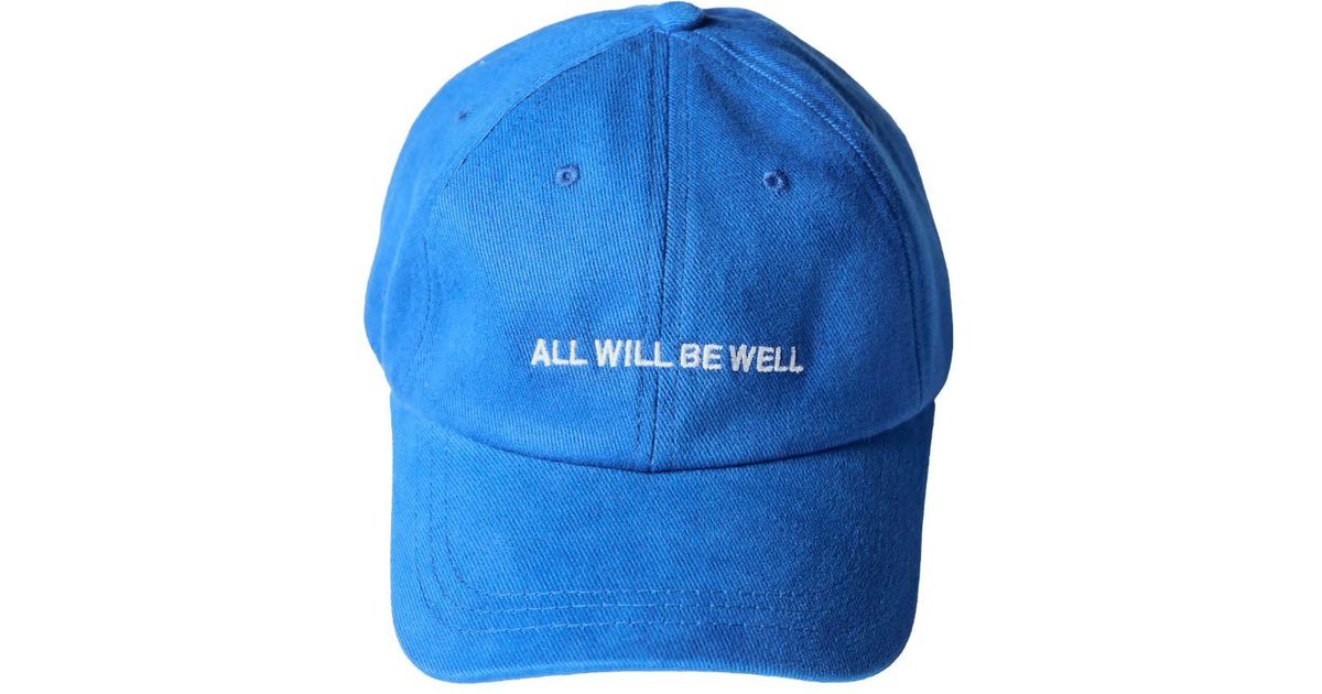 Uskees Philosophy Cap in Blue for Men | Lyst