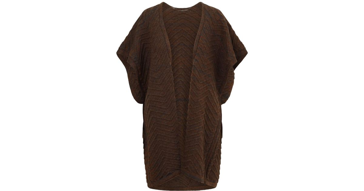 Faherty Apres Alpaca Cardigan in Walnut Brown