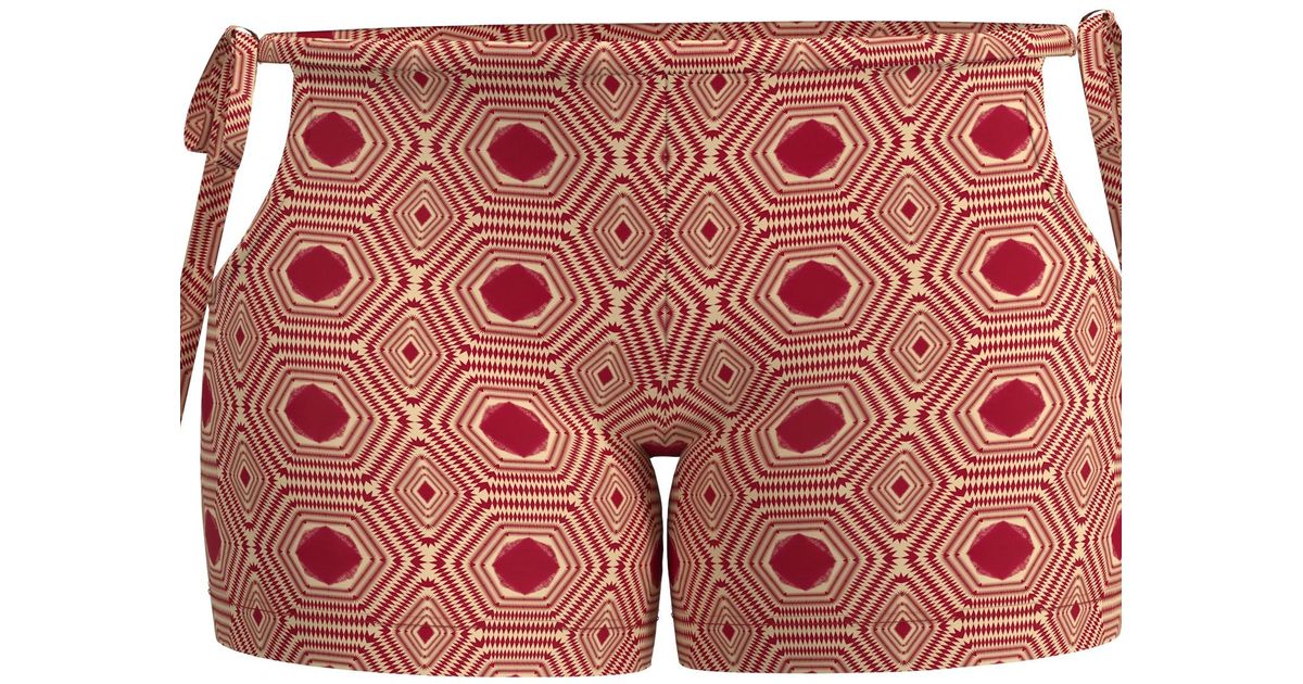 Blackbough Swim Rafi Cut-Out Swim Shorts Vacances in Red | Lyst UK