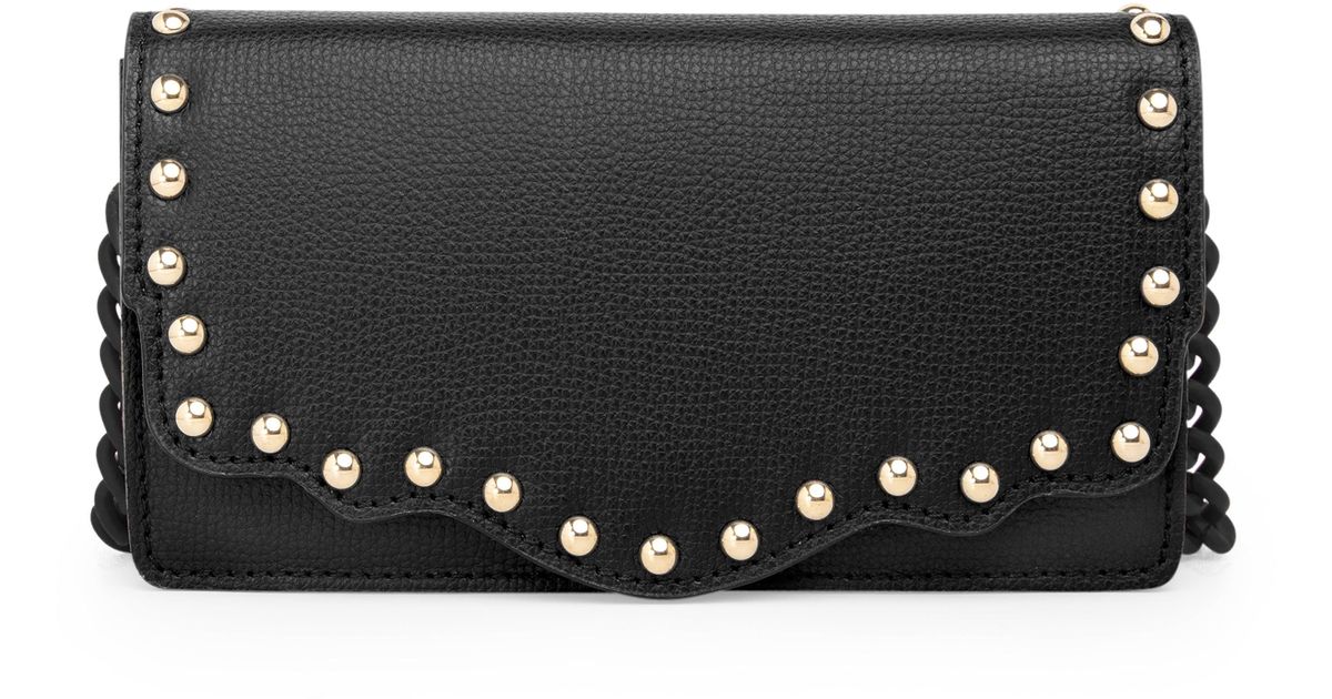 Thale Blanc Audreyette Pochette With Studs In in Black | Lyst