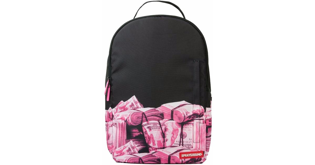 sprayground pink backpack