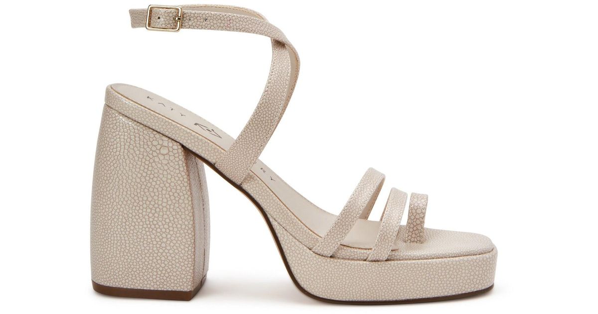 Katy Perry The Meadow Classic Platform Sandal in Natural | Lyst