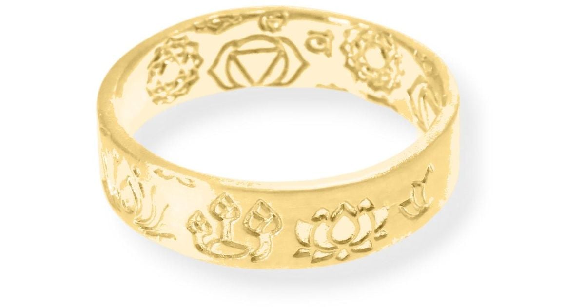Touch of Yoga Rising Beyond, Finding Harmony Ring in Metallic for Men ...