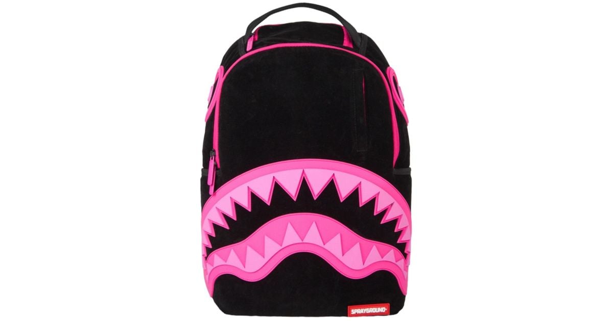 Sprayground Bite Me Shark: Black Backpack