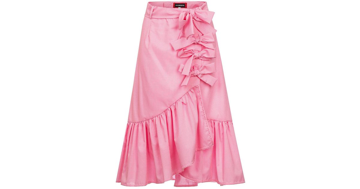 Andreeva Pink Skirt | Lyst
