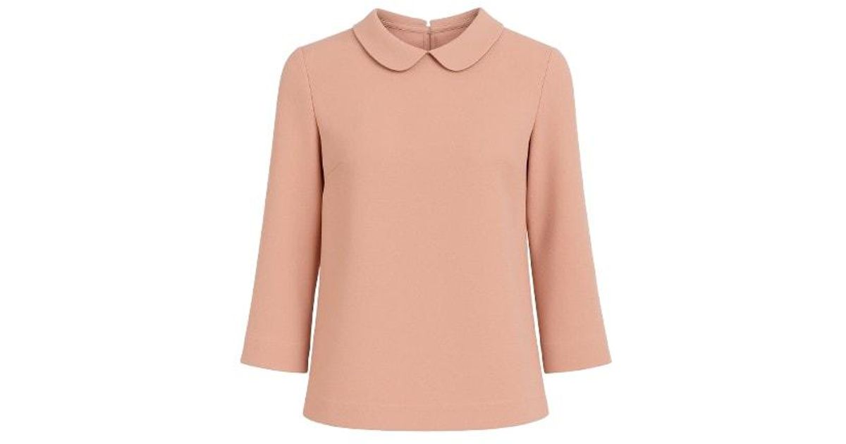 Peach Bell Sleeves Top
