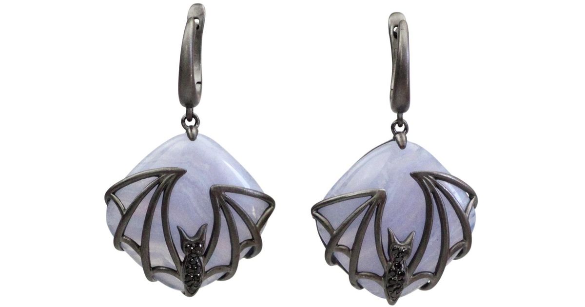 Lyst Bellus Domina Bat Earrings