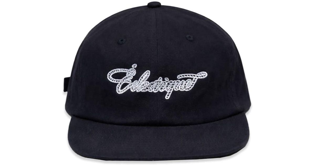 Good Script Hat Éclectique Rope Script Dad Hat in Blue for Men | Lyst