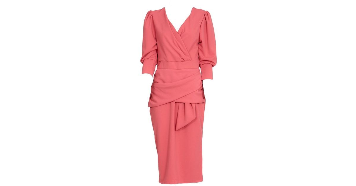 VOLSEW PARIS Tiana Dress-pink | Lyst