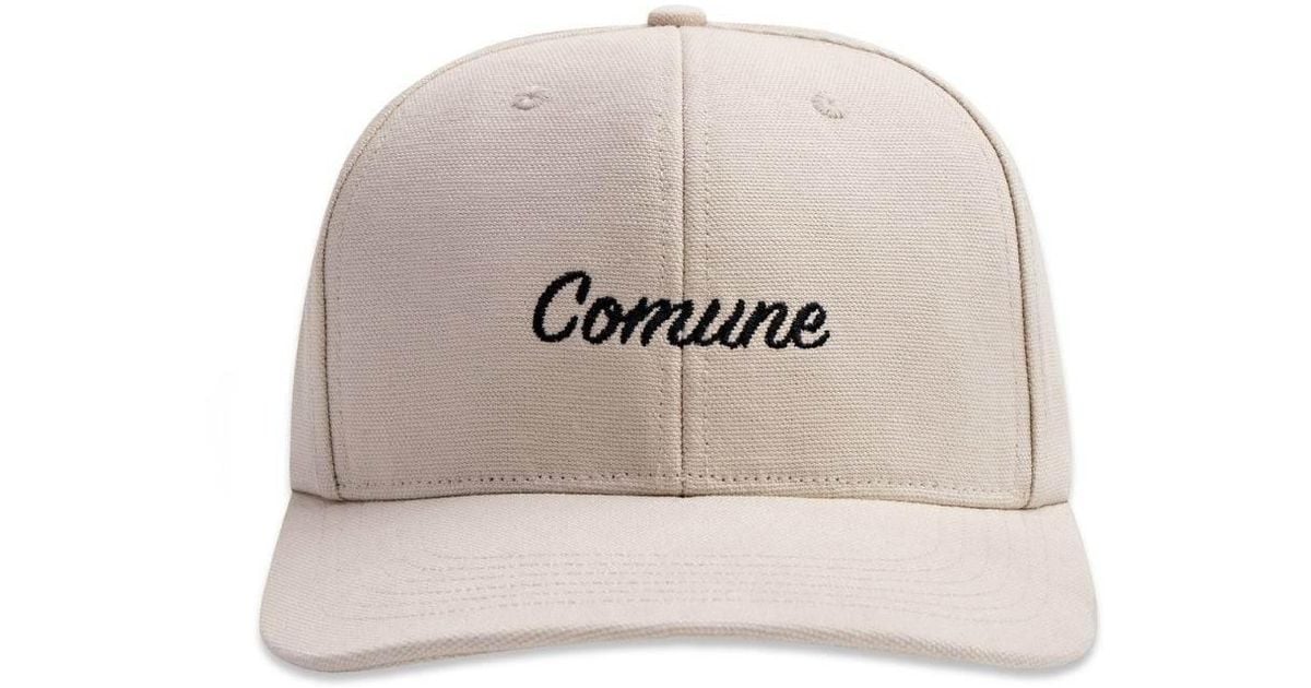 Samir Incursive Comune Neutrals Incursive Classic Cap in Natural for Men | Lyst