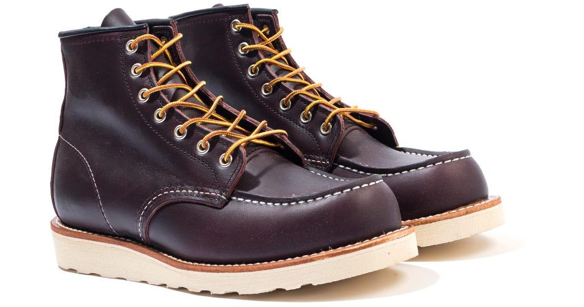 Red Wing 8847 Classic Moc Toe Leather Boots in Brown for Men Lyst