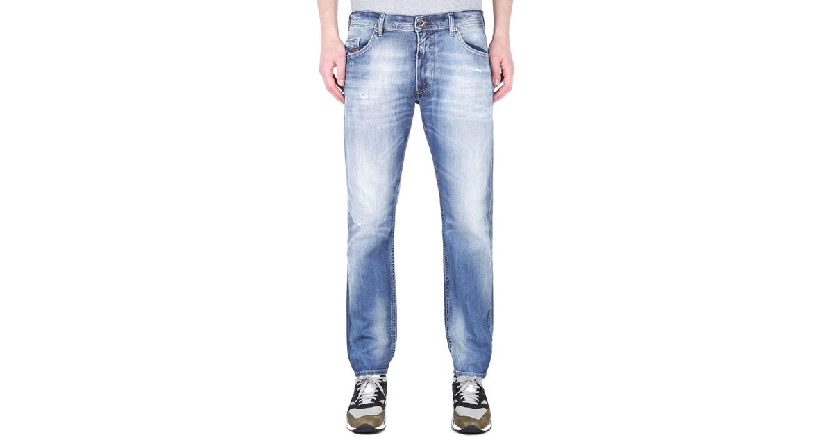 diesel thommer distressed jeans