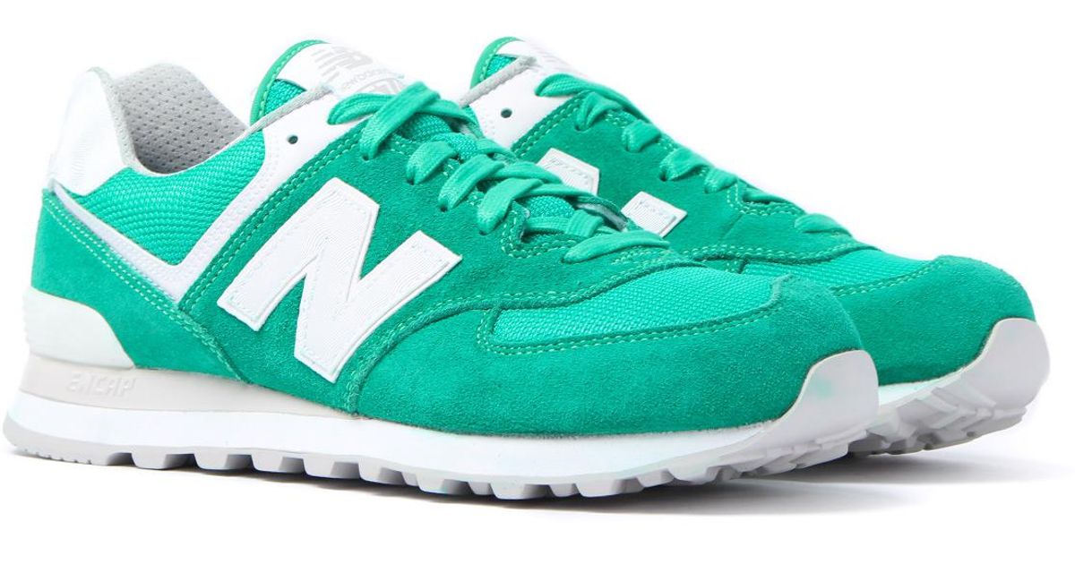 bright green trainers