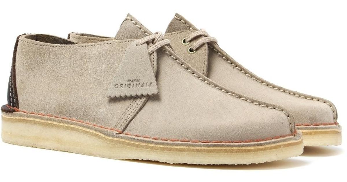 clarks desert trek sand