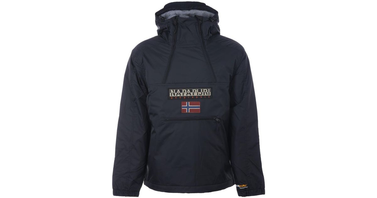 Napapijri Northfarer 2.0 Winter Anorak Jacket in Blue for Men | Lyst Canada
