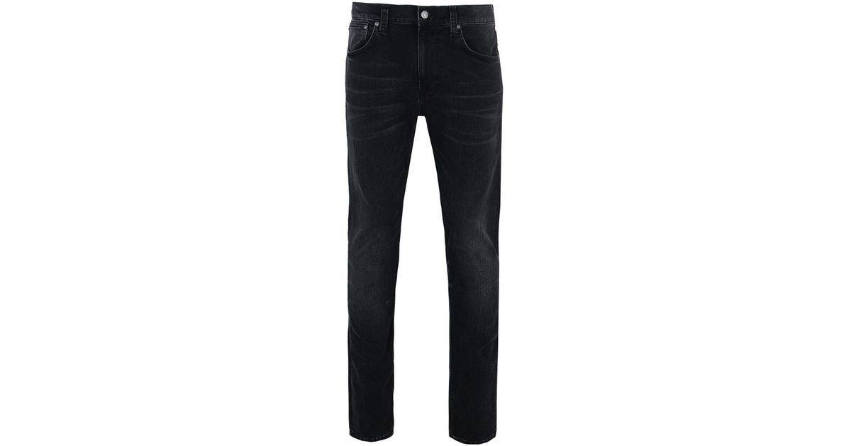 nudie jeans lean dean black sage