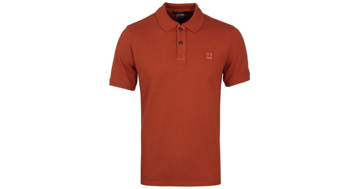 burnt orange polo