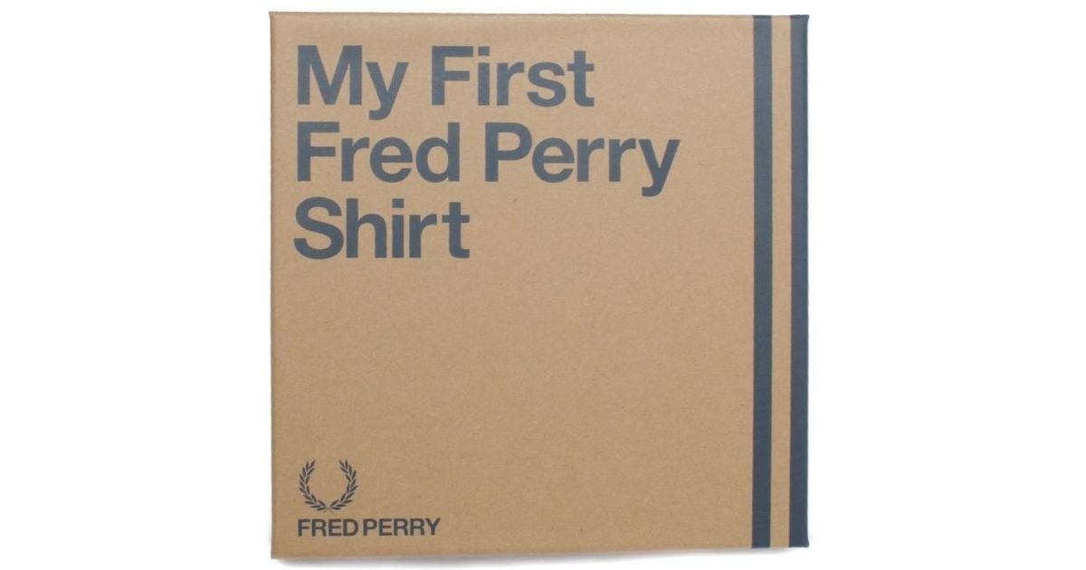 Fred Perry Cotton My First Boxed White Polo Shirt for Men - Lyst