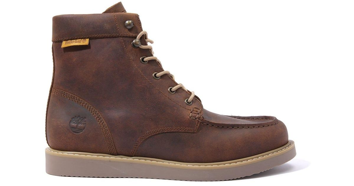 Timberland Newmarket Ii 6 Inch Leather Boots in Brown for Men | Lyst UK