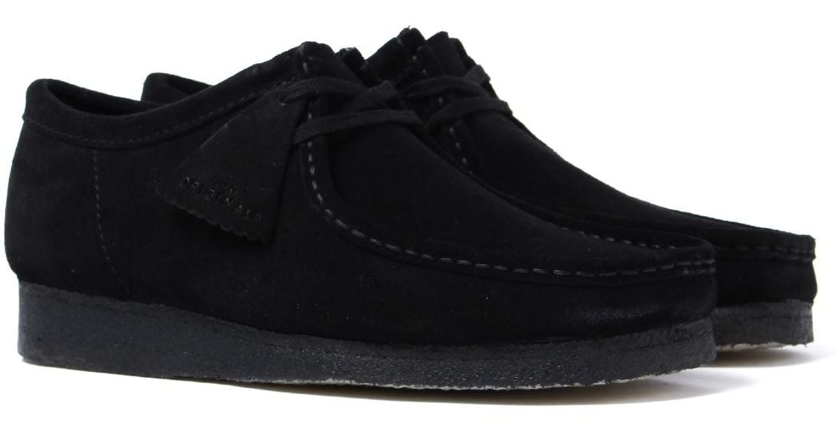 clarks wallabees low mens