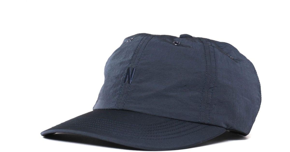 norse projects nylon sports cap